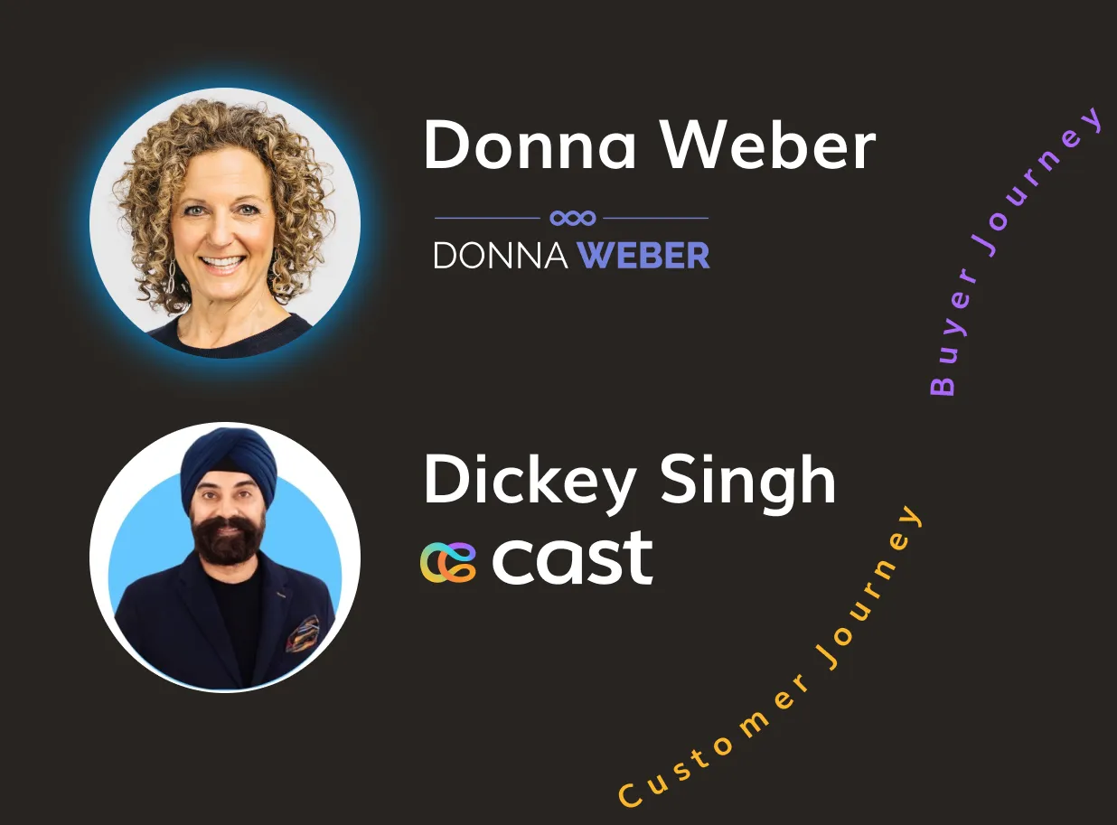 Donna Weber and Dickey Singh
